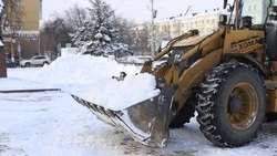 Белгородцам объяснили, почему снегоуборочную технику не видно на карте