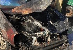 На парковке ТЦ «МегаГринн» в Белгороде загорелся автомобиль 