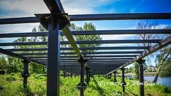 В Белгороде активно строят вторую очередь набережной парка «Берега»