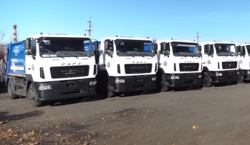 30 новых мусоровозов вышли на маршруты в Белгородской области