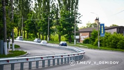 В Белгороде установили барьерное ограждение на улице Костюкова