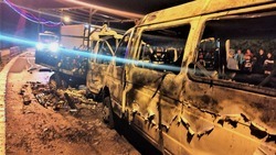 В ДТП в Шебекино загорелись два автомобиля 