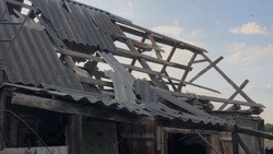 Украинский снаряд прилетел в крышу частного дома в Шебекинском округе