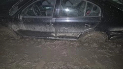 Жители села Шопино под Белгородом не могут проехать к домам из-за состояния дорог