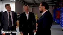 Врио главы региона Александр Шуваев посетил промпарк «Северный» в Белгородском округе
