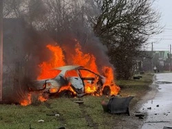 Мужчина погиб при атаке дрона ВСУ по автомобилю в Грайворонском округе 