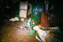 Мэр Демидов поделился кадрами последствий отражения вечерней атаки ВСУ по Белгороду