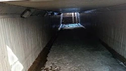 Подземный переход возле рынка «Семейный» в Белгороде начали приводить в порядок после зимы