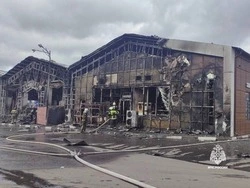 Пожарные локализовали возгорание в торговом центре под Белгородом