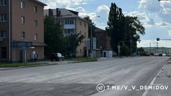Михшоссе в Белгороде откроется после двухнедельного ремонта обрушившегося грунта