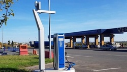 В Белгородской области установили четыре зарядных станции для электромобилей