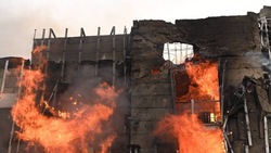После вчерашней атаки БПЛА в Белгороде повреждены 40 квартир в трёх многоэтажках