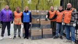 Партия гуманитарной помощи поступила в Белгородскую область при содействии омбудсмена РФ