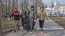 В Белгороде стартовал первый общегородской субботник весны 