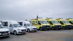 Автопарк белгородской скорой помощи пополнился 129 новыми машинами за три года