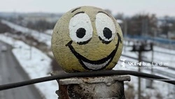 В Белгороде укладывают асфальт на мосту со смайлами