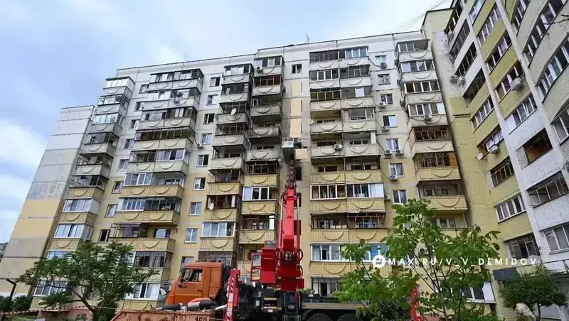 Мэр Белгорода рассказал о последствиях удара БПЛА по многоэтажке на Вокзальной
