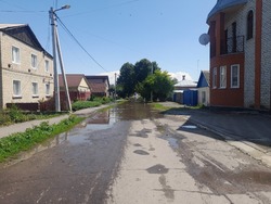 В белгородской Алексеевке отремонтируют дороги на улицах, которые затапливает после дождя