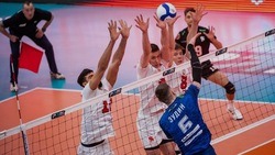 Белгородские волейболисты одержали победу над московским «Динамо»