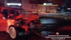 Трое человек получили травмы в ДТП в центре Белгорода в воскресенье вечером 