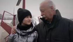 Получившая подарок Путина Рита Руцинская из Белгорода полетала на вертолете с Якубовичем