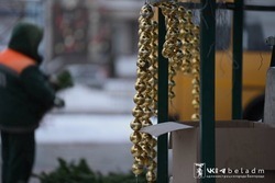 На Соборной площади приступили к украшению главной ёлки Белгорода 