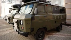 Бойцы подразделения «БАРС-Белгород» получили ещё четыре бронеавтомобиля