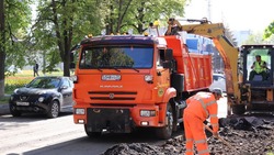 В Белгороде приступили к ремонту дороги на Народном бульваре