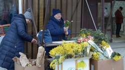 Уличную торговлю цветами к 8 Марта не отменят в Белгороде