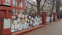 «Неимоверная красота!»: Вячеслава Гладкова растрогали рисунки к 8 марта на ограде школы в Белгороде