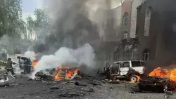 Посёлок Борисовка дважды подвергся ракетным обстрелам ВСУ