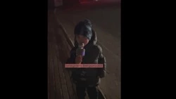 Юный белгородец спел гимн России в центре Белгорода