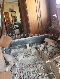 В результате выстрела со стороны Украины в Журавлёвке повреждён дом