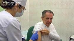 «Подумайте о своём здоровье и здоровье близких»: Вячеслав Гладков привился от гриппа 