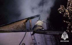 64-летний белгородец погиб при пожаре в собственном доме