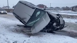 Двое взрослых и ребёнок пострадали при лобовом столкновении под Белгородом