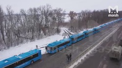 Перебои в работе общественного транспорта Белгорода связаны с эвакуацией мирного населения Украины 