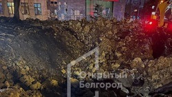 На месте схода боеприпаса на проспекте Ватутина в Белгороде автомобилисты начали «взлетать» 
