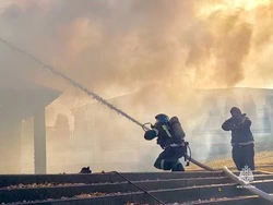 Белгородские спасатели ликвидировали восемь ландшафтных пожаров за сутки