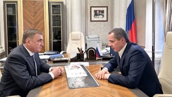 Вячеслав Гладков и Алексей Дюмин обсудили ситуацию с безопасностью в Белгородской области