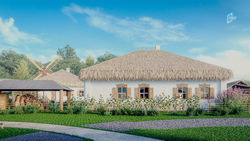 Соломенные крыши и деревянные ставни: как будет выглядеть детский лагерь в белгородском селе