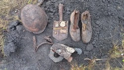 На Прохоровском поле обнаружены останки советского бойца времен Великой Отечественной войны