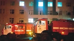 Причиной пожара в Ровеньской ЦРБ могла стать проблема с электрооборудованием