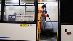 450 автобусов ЕТК ежедневно проходят санитарную обработку