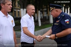 Двое белгородцев представили воссозданную военную технику на параде Победы в Воронеже