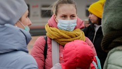 Белгородские спасатели открыли мобильный пункт временного размещения для жителей Украины