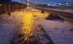 Можно ноги сломать: белгородцы продолжают жаловаться на катки вместо тротуаров