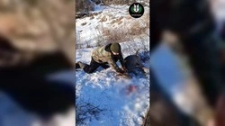 Белгородец спас застрявшую в силках косулю 