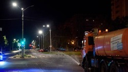 Белгород возобновляет ночной полив улиц для борьбы с жарой