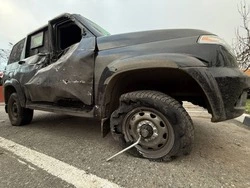 Главе белгородского села передали новую защищенную машину вместо поврежденной ВСУ